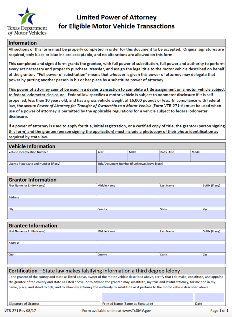 Power Of Attorney Form Texas For Child Here s What Industry Insiders 