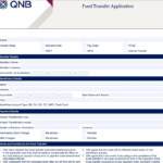 Qatar National Bank RTGS Application Form 2021 PDF Download Qatar