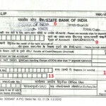 Sbi cash deposit form part 2 Online Indians