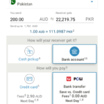 Send Money To Pakistan Western Union Australia