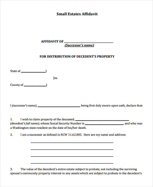 Standard Affidavit Form Zimbabwe Pdf 8 Affidavit Of Correction 