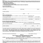 Texas Motor Vehicle Transfer Notification Texas Free Download