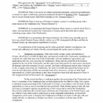 Trademark Assignment Agreement Sample HQ Printable Documents