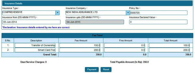 Transfer Of Ownership Of Vehicle In Tamil Nadu Transfer Vehicle Car 