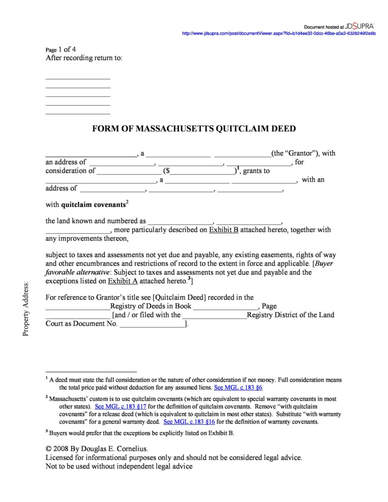 Transformative Free Printable Blank Quit Claim Deed Form Regina Blog