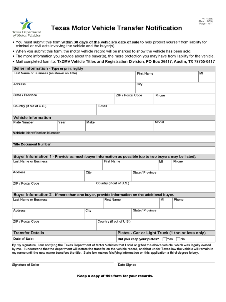 vehicle-registration-transfer-form-texas-transferform