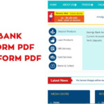 Vijaya Bank RTGS Form PDF Vijaya Bank NEFT Form PDF Banks Guide