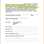 Westpac Credit Card Authorisation Form Erin Anderson s Template