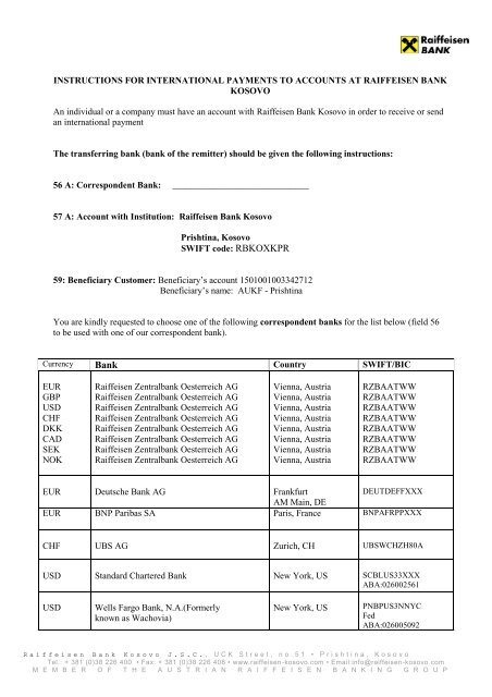 Wire Transfer Form Auk