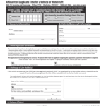 Wv Dmv Lost Title Fill Online Printable Fillable Blank PdfFiller